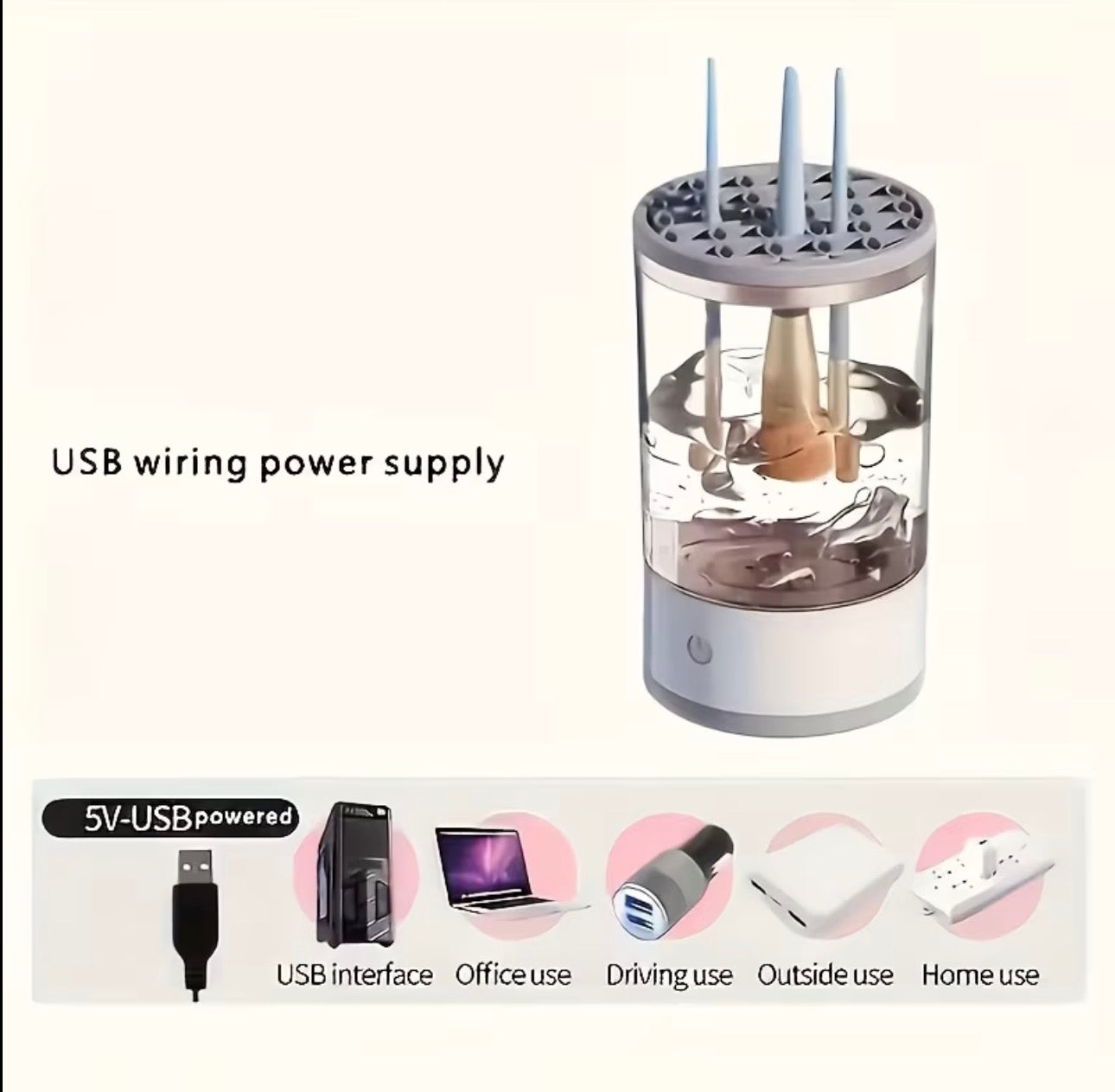 LIMPIADOR DE BROCHAS ELECTRICO